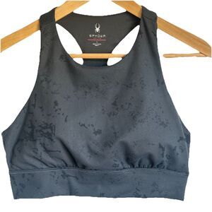 Spyder Padded Sports Bra Black Size L
